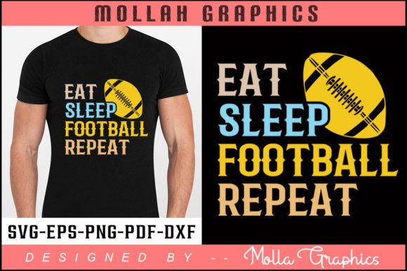 Eat Sleep Football Repeat Design: A Hands-On Embroidery Review