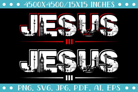 Jesus City Design for Crafts and Graphics