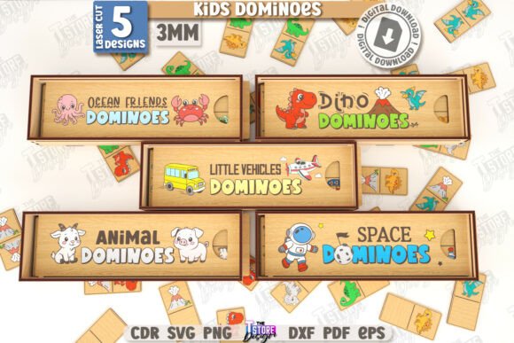 Kids Dominoes Laser Cut Bundle Animals – A Designer's Review