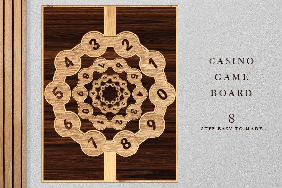 Laser Cut Kids Number Game Board: Board Games & Laser Cutting