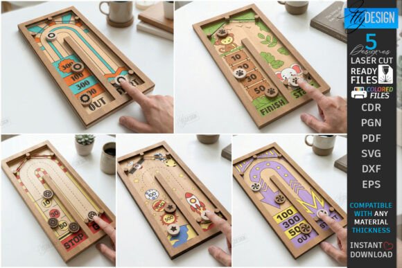 Laser Cutting and Board Games: Fast Sling Puck Bundle Review