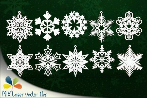 Laser Cutting Snowflake Game Pieces for Winter Amp Branding