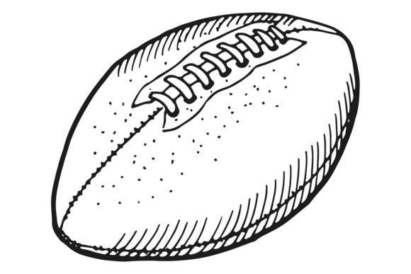 Rugby Ball Graphics for Illustrations and Design