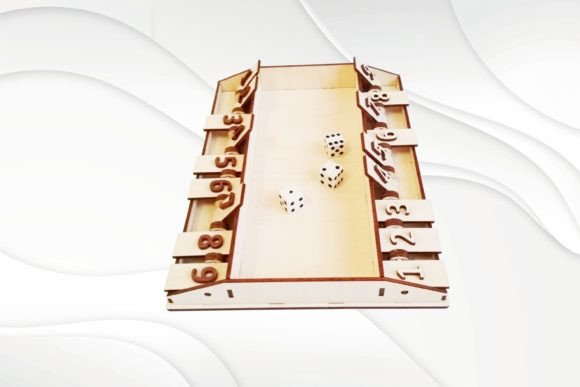 Shut the Box Game: Laser Cutting and Board Games Branding